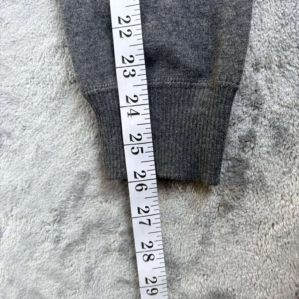 Banana Republic Mens Cotton Cashmere V-Neck Sweater‎ Medium Gray Quiet Luxury